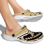 custom purdue boilermakers football motif clog best selling