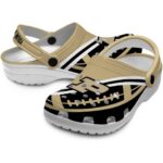 custom purdue boilermakers football motif clog best selling