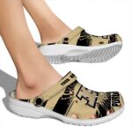 custom purdue boilermakers paint splatter graphics clog best selling