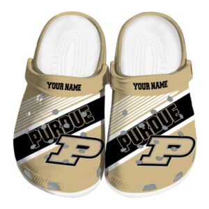 custom purdue boilermakers vibrant dual tone clog best selling