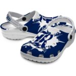 custom baylor bears splatter pattern clog best selling