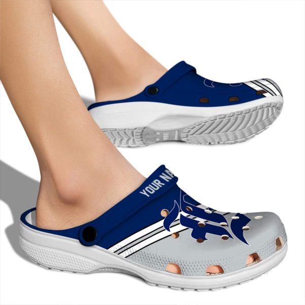 custom rice owls striped accents clog fashion forward
