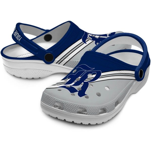 custom rice owls striped accents clog high quality