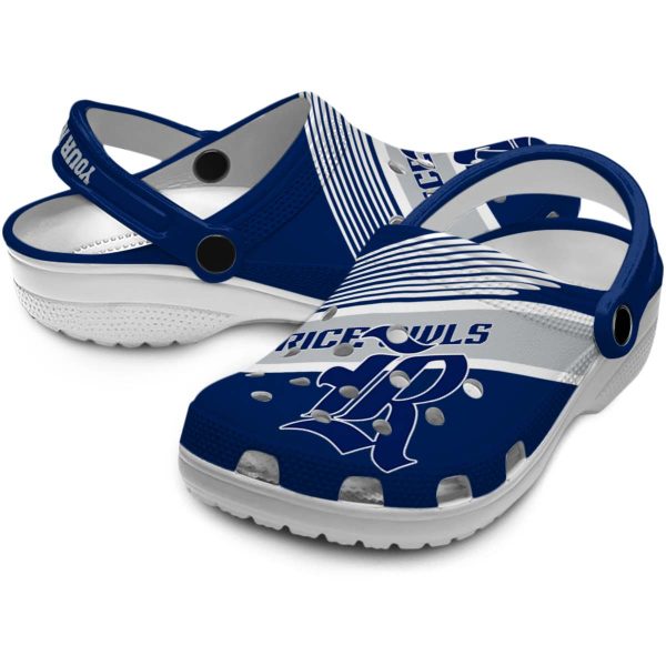 custom rice owls vibrant dual tone clog high quality