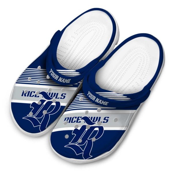 custom rice owls vibrant dual tone clog latest model
