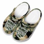 custom sacramento kings camouflage craze clog best selling