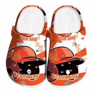 custom sam houston bearkats baseball helmet clog best selling