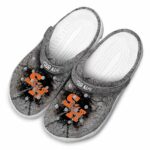 custom sam houston bearkats cracked ground texture clog best selling