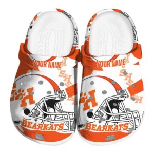 custom sam houston bearkats football helmet clog best selling