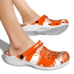 custom sam houston bearkats paint splatter graphics clog best selling