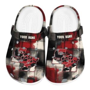 custom sam houston bearkats plaid fusion clog best selling