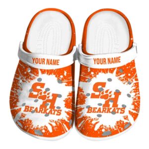 custom sam houston bearkats splash art clog best selling
