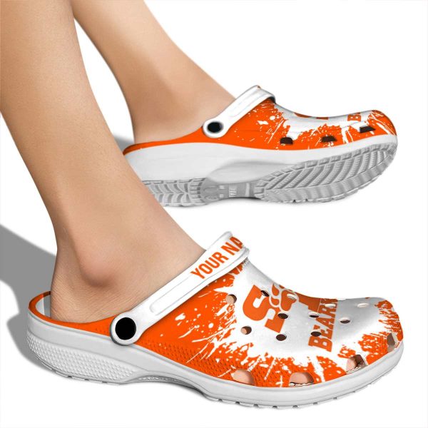 custom sam houston bearkats splash art clog fashion forward