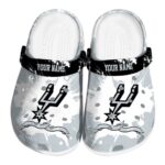 Custom San Antonio Spurs Splatter Pattern Clog 1 custom san antonio spurs splatter pattern clog best selling