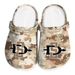 custom san diego state aztecs desert camo clog best selling