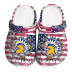 custom san jose state spartans freedom splinter clog best selling