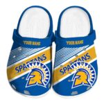 Custom San Jose State Spartans Vibrant Dual-Tone Clog 1 custom san jose state spartans vibrant dual tone clog best selling