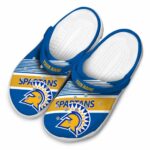 custom san jose state spartans vibrant dual tone clog best selling