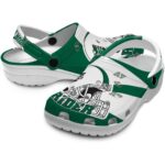 custom saskatchewan roughriders football helmet clog best selling