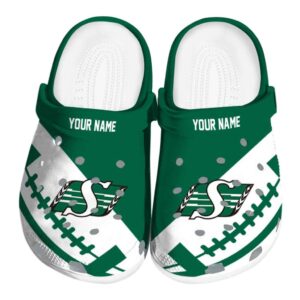 custom saskatchewan roughriders football motif clog best selling