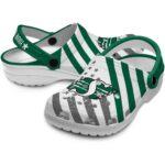 custom saskatchewan roughriders star spangled graphic clog best selling