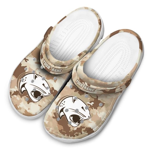 custom south alabama jaguars desert camo clog latest model