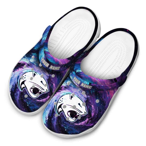 custom south alabama jaguars galaxy swirl clog latest model