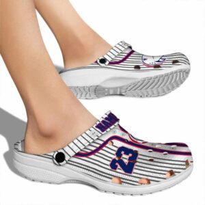 custom south alabama jaguars pinstripe pattern clog fashion forward