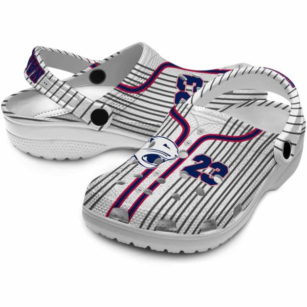 custom south alabama jaguars pinstripe pattern clog high quality
