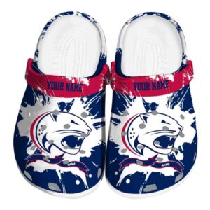 custom south alabama jaguars splatter pattern clog best selling