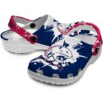 customized california golden bears splatter pattern clog best selling