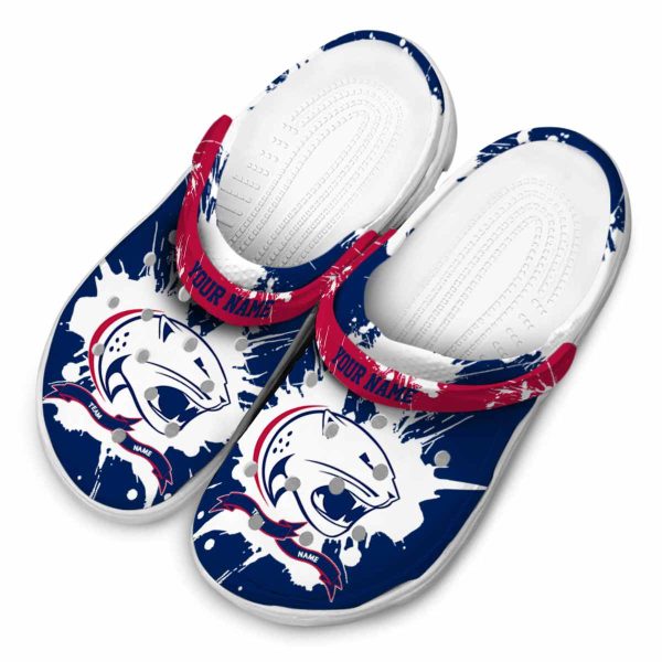 custom south alabama jaguars splatter pattern clog latest model