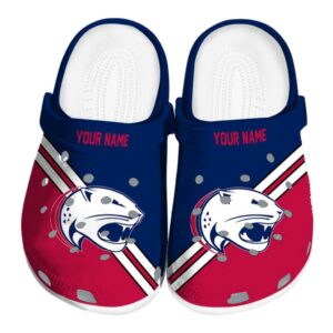 custom south alabama jaguars striped accents clog best selling