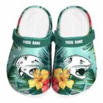 custom south alabama jaguars tropical vibes clog best selling