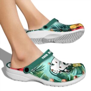 custom south alabama jaguars tropical vibes clog fashion forward