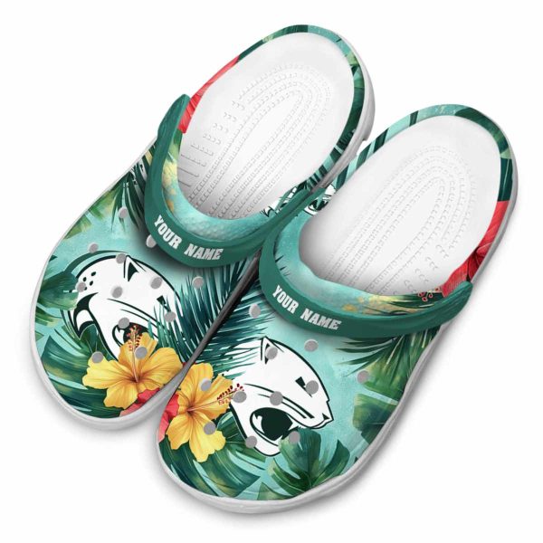 custom south alabama jaguars tropical vibes clog latest model