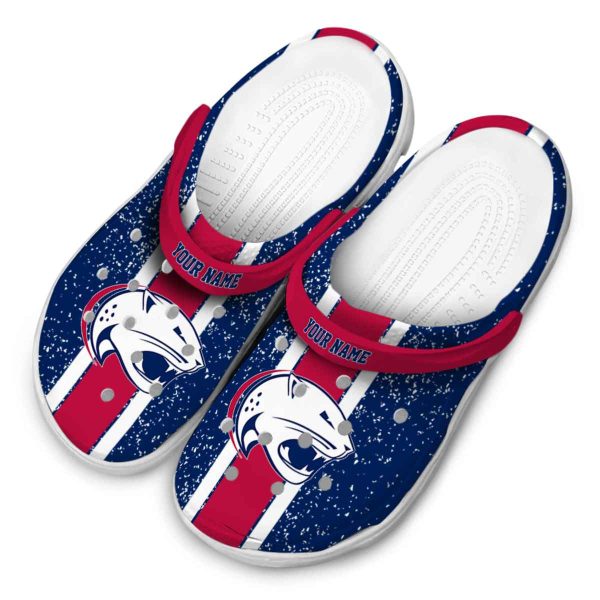 custom south alabama jaguars vertical stripes clog latest model