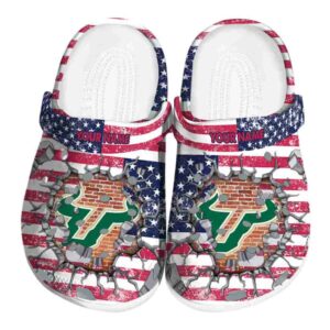 custom south florida bulls freedom splinter clog best selling