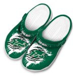 custom south florida bulls splash motif background clog best selling