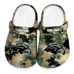 custom southern miss golden eagles camouflage craze clog best selling