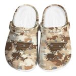 custom st louis blues desert camo clog best selling