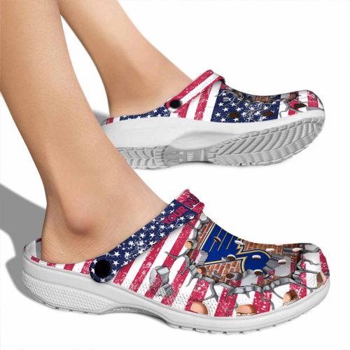 custom st louis blues freedom splinter clog fashion forward