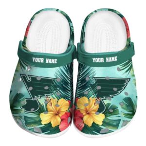 custom st louis blues tropical vibes clog best selling