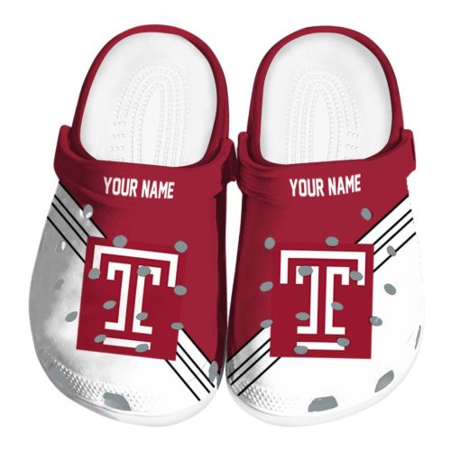 custom temple owls striped accents clog best selling