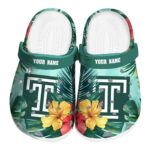 custom temple owls tropical vibes clog best selling