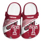 custom temple owls vibrant dual tone clog best selling