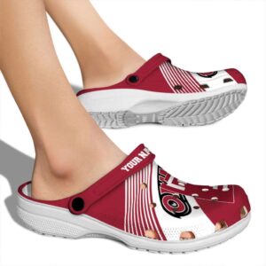 custom temple owls vibrant dual tone clog fashion forward