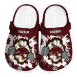 custom texas state bobcats gripping hand clog best selling