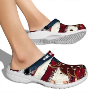 custom texas state bobcats patriotic stripes clog fashion forward