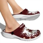 custom texas state bobcats splatter background clog best selling
